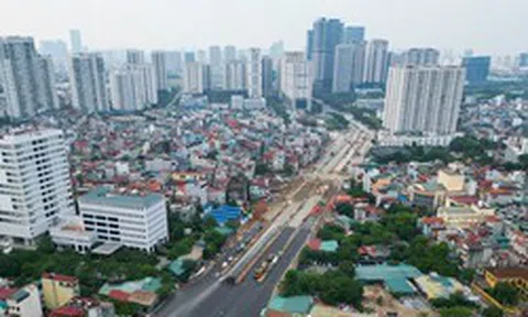 Vành đai 2,5 đoạn qua Xuân Đỉnh dự kiến thông xe kỹ thuật trước 30-9