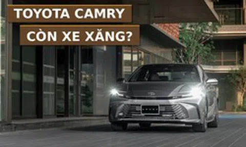 Dừng bán từ tháng 6, Toyota Camry bản xăng vẫn bán được 1 xe trong tháng 8 cho khách Việt