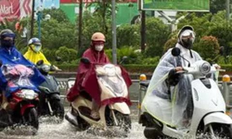 Mưa lớn ở miền Bắc kéo dài thêm