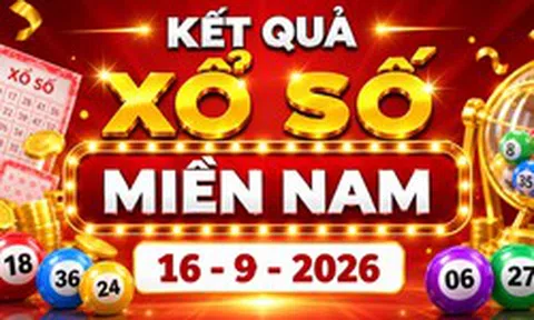 XSMN 16/9 - Kết quả XSMN ngày 16/9/2026 - Xổ số miền Nam ngày 16 tháng 9