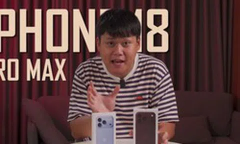 Đập hộp iPhone 18 Pro Max đỏ Burgundy sớm nhất, Duy Thẩm bóc trần một điểm trừ chí mạng