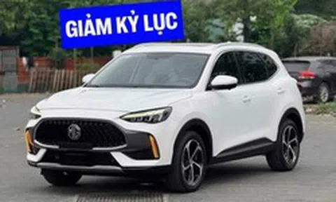 MG HS giảm kỷ lục tại đại lý: Bản tiêu chuẩn còn 485 triệu đồng, rẻ ngang Kia Sonet