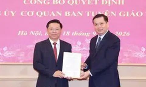 Ông Trần Thanh Lâm giữ chức Bí thư Đảng ủy cơ quan Ban Tuyên giáo Trung ương