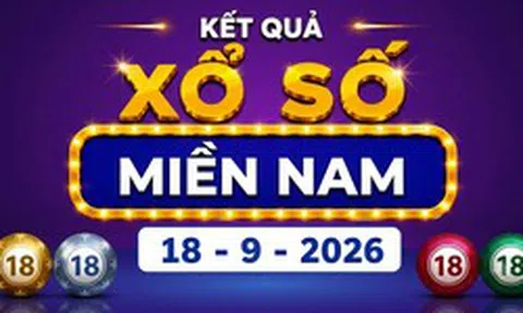 XSMN 18/9 - Kết quả XSMN hôm nay 18/9/2026 - Xổ số miền Nam ngày 18 tháng 9