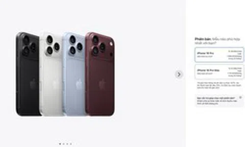 iPhone 18 Pro và 18 Pro Max đồng loạt lên kệ trên toàn cầu, Apple Store Online Việt Nam "cháy hàng" từ sớm