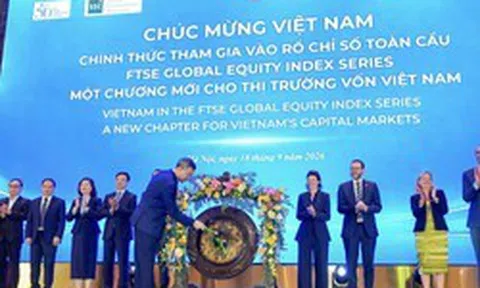 Chứng khoán Việt Nam chính thức gia nhập rổ chỉ số toàn cầu FTSE Russell