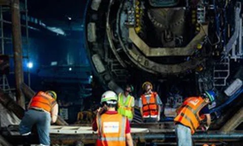 Metro Nhổn - ga Hà Nội: Đường hầm đạt hơn 94%, thi công gối đầu để rút ngắn tiến độ