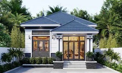 Xây nhà mái Nhật 60m² 2 phòng ngủ khoảng bao nhiêu tiền?