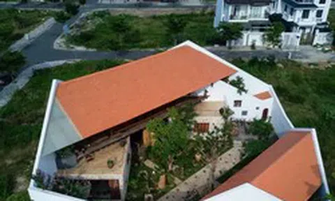 Ngôi nhà đưa hình ảnh nhà sàn Bắc Bộ vào không gian sống