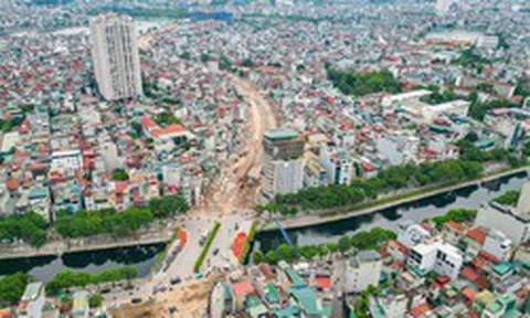 Toàn cảnh công trường Vành đai 2,5 tăng tốc thi công trước ngày về đích
