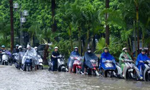 Ngày mai, nhiều tỉnh thành xuất hiện mưa to đến rất to