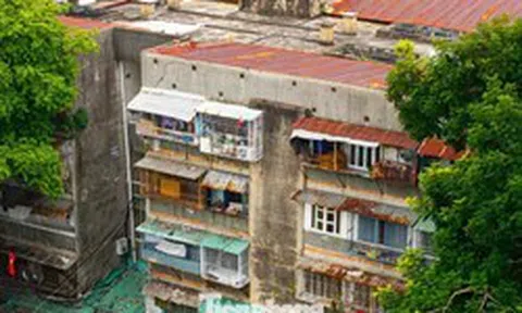 Những hình ảnh khác lạ ở cư xá Thanh Đa sau khi dân rời đi
