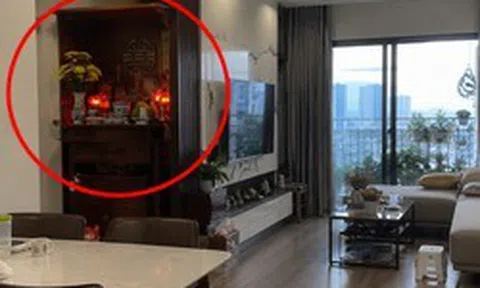 Lời khuyên cho những gia đình đặt bàn thờ trong phòng khách