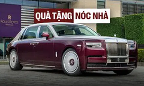 Ngắm Rolls-Royce Phantom Hummingbird: Độc bản đầu tiên dùng chất liệu vỏ bào ngư, chủ nhân mua xe để tặng 'nóc nhà'