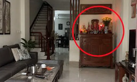 Lời khuyên cho những gia đình đặt bàn thờ ở tầng 1
