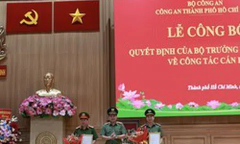 Đại tá Lê Công Anh làm Thủ trưởng Cơ quan An ninh điều tra Công an TPHCM