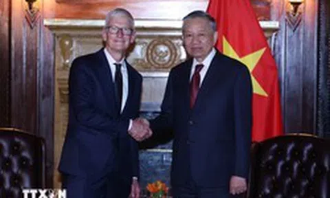 Gặp Tổng Bí thư, Chủ tịch nước, ông Tim Cook và lãnh đạo của Boeing mong muốn làm nhiều việc tại Việt Nam
