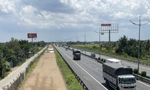 Huy động hơn 1.200 nhân lực mở rộng cao tốc TPHCM - Trung Lương - Mỹ Thuận