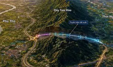 Chốt xây dựng đường hầm xuyên núi dài 2km nối vùng đất “đệ nhất danh trà” với Phú Thọ và Thủ đô Hà Nội do Đèo Cả đề xuất