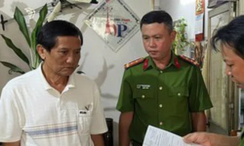Thi hành lệnh bắt tạm giam cán bộ kỹ thuật Huỳnh Hoàng Việt 68 tuổi