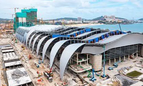 Diện mạo đại công trình APEC ở Phú Quốc sau một năm thi công