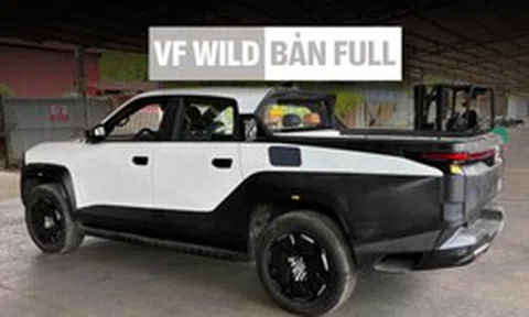 VinFast VF Wild bản 'full' lộ thông số khủng: Mâm to như Land Cruiser, kính lái thêm trang bị giống ADAS