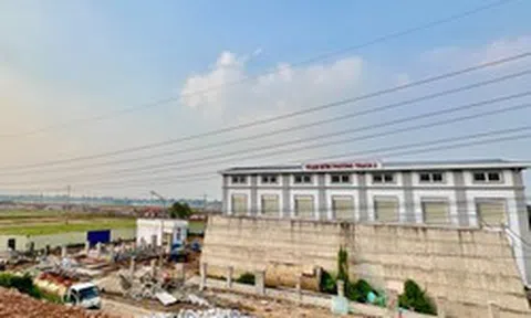 Cận cảnh dự án chống ngập phía Bắc Hà Nội đang gấp rút về đích