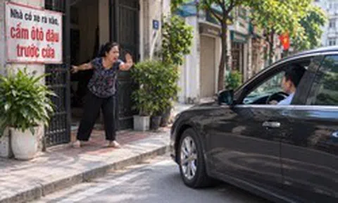 Chủ nhà mặt đường lấy quyền gì mà xua đuổi ô tô đỗ trước cửa?