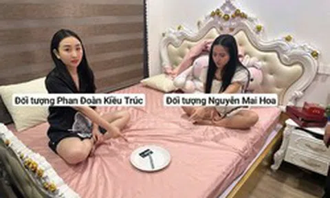 Bắt giữ Phan Đoàn Kiều Trúc cùng một cô gái trẻ