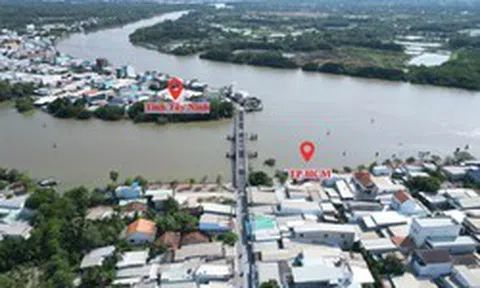 Cận cảnh cầu Rạch Dơi hơn 50 năm tuổi nối TP.HCM - Tây Ninh sắp được xây mới