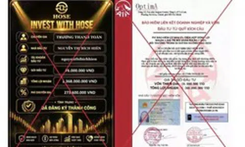 Cảnh báo giả mạo HOSE để lừa nhà đầu tư