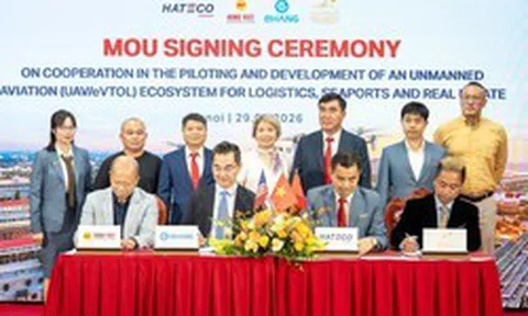 Việt Nam sắp thử máy bay điện không người lái chở hàng từ bờ ra tàu biển: Tốc độ tới 130 km/h, hai siêu cảng được nhắm tới