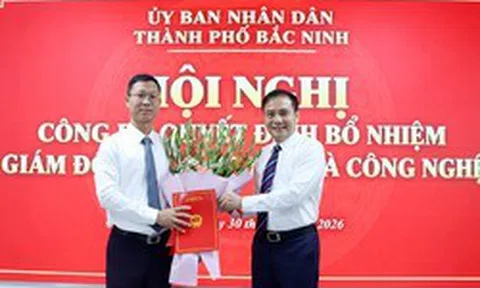 Bắc Ninh có tân Giám đốc Sở Khoa học và Công nghệ 40 tuổi