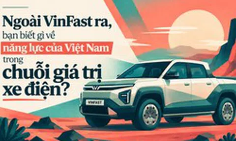 Ngoài VinFast ra, bạn biết gì về năng lực của Việt Nam trong chuỗi giá trị xe điện? Đây là câu trả lời