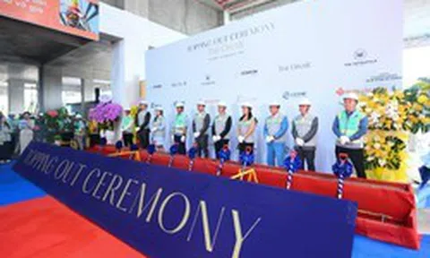 The OpusK chính thức cất nóc, hoàn thiện mảnh ghép cuối cùng của The Metropole Thủ Thiêm