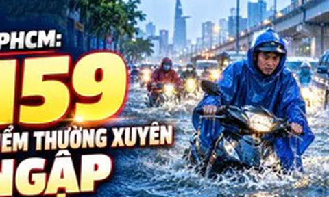 Nhận diện những điểm ngập thường xuyên ở TPHCM
