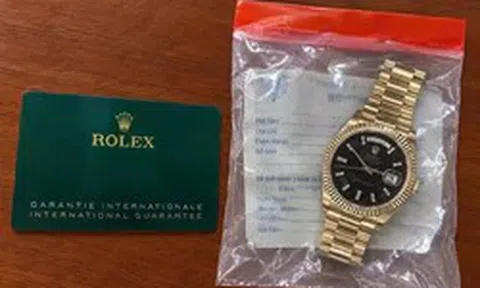 Nhìn gần chiếc đồng hồ Rolex trị giá hơn 1,7 tỷ đồng bị lấy cắp