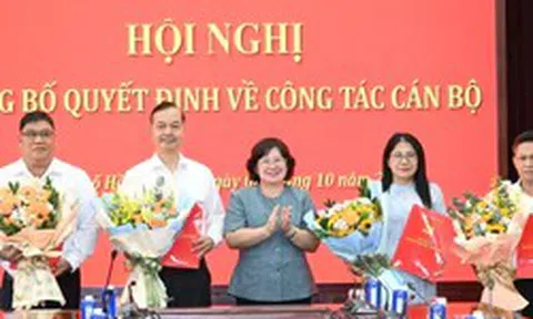 Thành ủy TPHCM  điều động 4 cán bộ chủ chốt