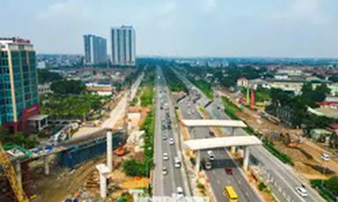 Lộ diện hình dáng đại nút giao kết nối Vành đai 3,5 với trục đại lộ lớn nhất Thủ đô
