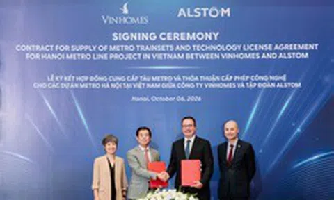 Tỷ phú Phạm Nhật Vượng đặt 200 đoàn tàu không người lái Alstom cho metro Hà Nội, 117 đoàn sẽ được lắp ráp tại Việt Nam