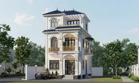 Chi phí xây nhà mái Nhật 2 tầng 1 tum 100m² bao nhiêu?