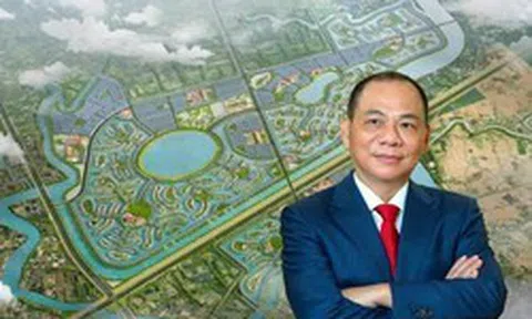 Siêu dự án 5,6 tỷ USD mà tỷ phú Phạm Nhật Vượng đang cho xây dựng tại tỉnh sát vách TPHCM đạt cột mốc quan trọng