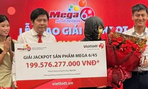 Người phụ nữ An Giang trúng Vietlott gần 200 tỷ đồng