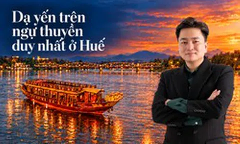 Phía sau dạ yến cao cấp trên ngự thuyền duy nhất ở Huế: Từng bám đầy hà, rao bán không ai mua