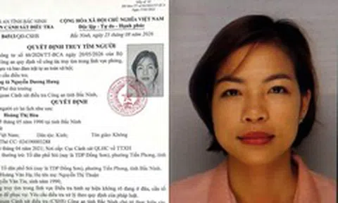 Ai biết Hoàng Thị Hòa (SN 1990) ở đâu, đề nghị liên hệ cơ quan công an