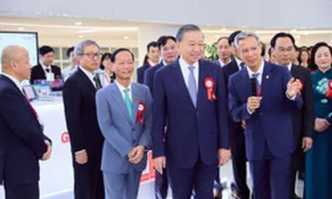 Tổng Bí thư, Chủ tịch nước Tô Lâm tham dự Lễ khánh thành Trung tâm Đổi mới sáng tạo của Đại học Bách khoa Hà Nội và Geleximco