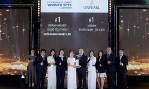 Vinpearl là doanh nghiệp lớn được người lao động yêu thích nhất năm 2026