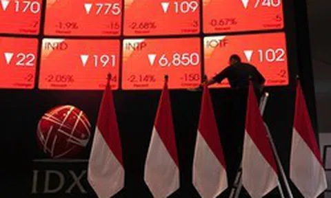 MSCI cảnh báo nóng, chứng khoán Indonesia rơi mạnh nhất trong gần 30 năm