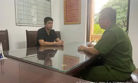 Điều tra số tài sản hơn 400 triệu đồng: Công an bắt Lã Hoàng Sơn SN 1996