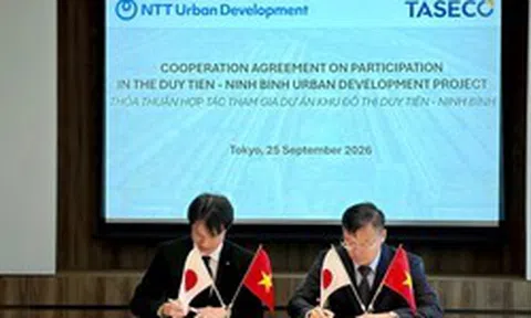 Taseco Land "bắt tay" ông lớn công nghệ Nhật Bản triển khai dự án 115ha tại Ninh Bình